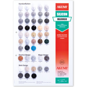 Akemi Marmor Silikon 310 ml || verschiedene Farben...
